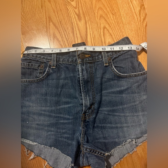 BNWT-Urban renewal Levi’s basic remade Jean denim short womanXS urban outfitters - Picture 4 of 11